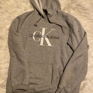 Grey Calvin Klein hoodie